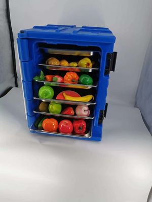 65cm x 45cm x 63.5cm Εξωτερικό μέγεθος Απομονωμένο κουτί τροφίμων 90L όγκος για τη διατήρηση των τροφίμων ζεστά