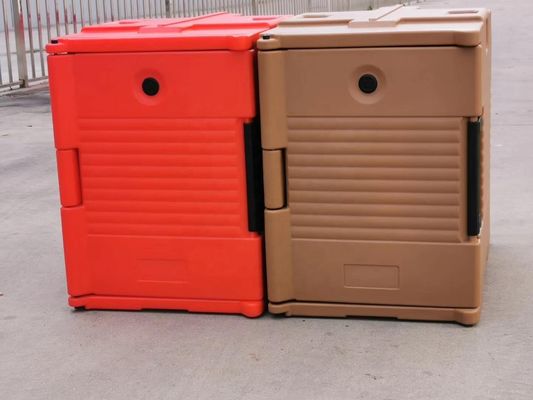 65cm x 45cm x 63.5cm Εξωτερικό μέγεθος Απομονωμένο κουτί τροφίμων 90L όγκος για τη διατήρηση των τροφίμων ζεστά