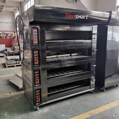 600 * 400mm Μεγέθος δίσκου Ηλεκτρικό ψωμί croissant πίτσα φούρνο αρτοποιίας για την απόδοση αρτοποιίας