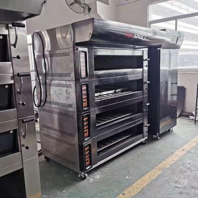 600 * 400mm Μεγέθος δίσκου Ηλεκτρικό ψωμί croissant πίτσα φούρνο αρτοποιίας για την απόδοση αρτοποιίας
