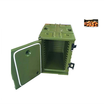 Γκρίζο πλαστικό απομονωμένο κουτί διανομής τροφίμων για εμπορικά νουντλς πίτα γρήγορο φαγητό