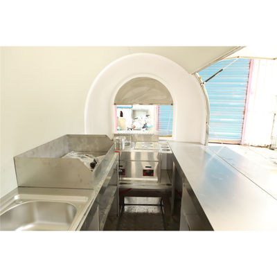 1500W Voltage Street Mobile Food Truck Cart Travel Camping Camper Trailer Βαν ποδήλατο