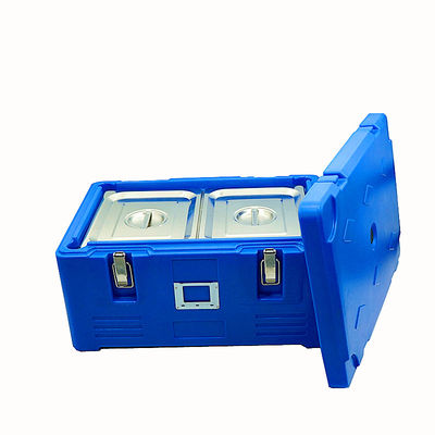 Απομονωμένο κουτί τροφίμων 30L Top Loading Rotomolding Προσαρμοσμένο λογότυπο για την υπηρεσία take-out