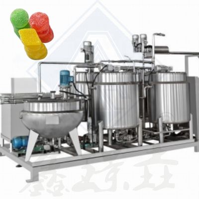 Μηχανή κατασκευής γλυκών για την παραγωγή σκληρών μαλακών ζελέ γλυκών