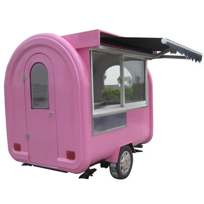 110V/220V/380V Voltage Mobile Food Cart για εξατομικευμένες πωλήσεις χοτ ντογκ και τσιπς πατάτας