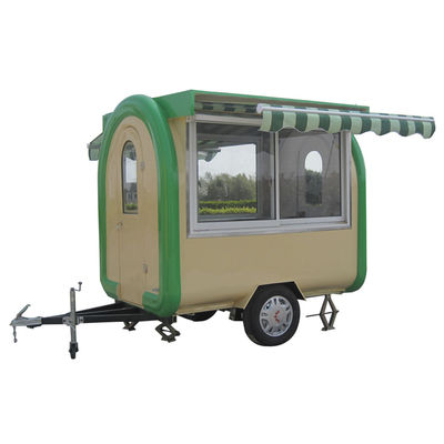 110V/220V/380V Voltage Mobile Food Cart για εξατομικευμένες πωλήσεις χοτ ντογκ και τσιπς πατάτας