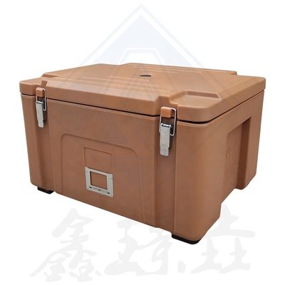 Τροφή ζεστό Rotomolded σκληρό ψυγείο κουτί με εξατομικευμένο χρώμα και μονωμένο πάγο