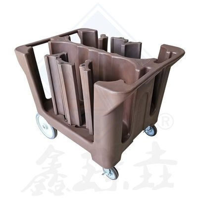 Ρυθμίσιμο πιάτο Caddy Dish συλλέγοντας τροχό για αποθήκευση πιάτων και καρότσι ευκολία