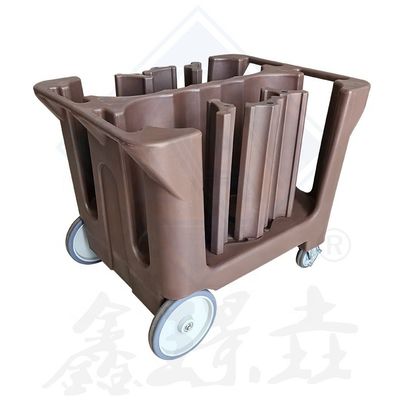 Ρυθμίσιμο πιάτο Caddy Dish συλλέγοντας τροχό για αποθήκευση πιάτων και καρότσι ευκολία