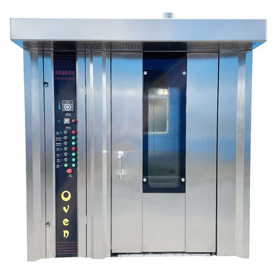 Ατσάλι από ανοξείδωτο χάλυβα 16 δίσκοι Ντίζελ πετρέλαιο Εμπορικό Ηλεκτρικό φεγγαρόπιτα Κονβέκτιση Φούρνο Ασημένιο