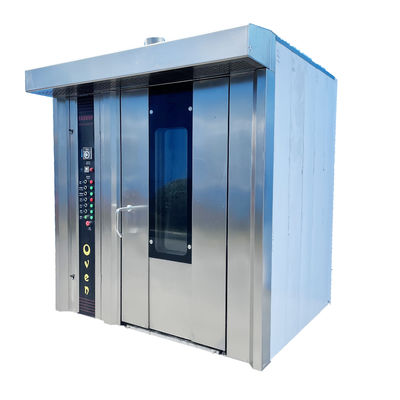 Ατσάλι από ανοξείδωτο χάλυβα 16 δίσκοι Ντίζελ πετρέλαιο Εμπορικό Ηλεκτρικό φεγγαρόπιτα Κονβέκτιση Φούρνο Ασημένιο