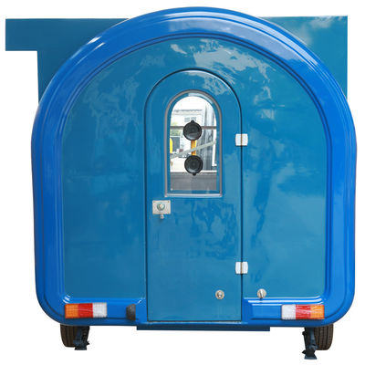 Τροχαίο τροφίμων για ζεστά σκυλιά με βαθύ τηγανητήρα και ψυγείο/ψυγείο