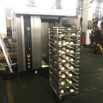 Ανταλλακτικά μετά την εξυπηρέτηση 16 Δίσκοι Κάτω Ροταριακό Ηλεκτρικό ψωμί Φούρνο αρτοποιίας για τρόφιμα