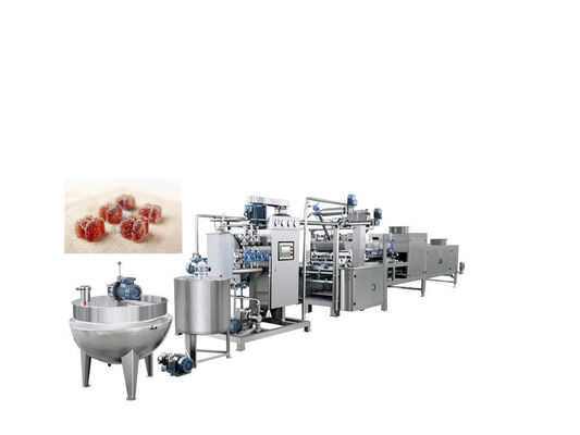 Λολίποπ και Gummy Bear Candy Making Production Line με αυτόματη μηχανή μαλακών γλυκών