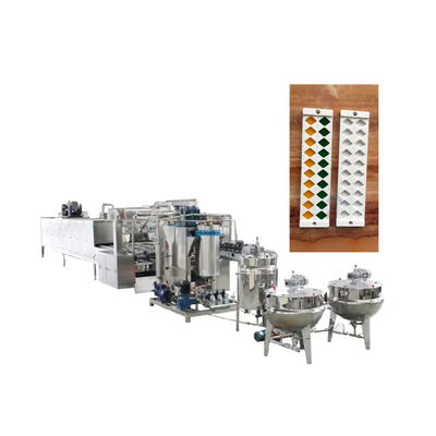 Καραμέλες απλούστευσης ηλεκτρικό λουκάνικο Gummy Candy αυτόματη γραμμή παραγωγής