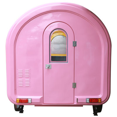 1500W Ηλεκτρικό Ρετρό Αυτοκίνητο 2,2 Meter Μικρό κινητό φορτηγό τροφίμων για Slush Hot Dog Cart