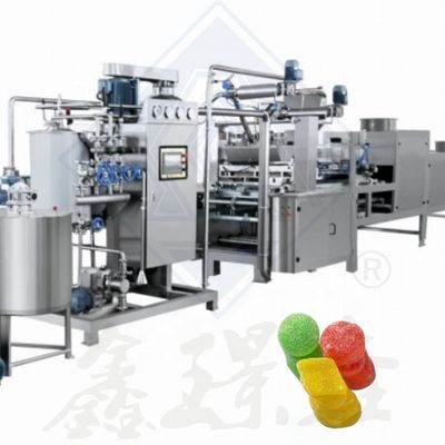 1900x980x1700mm χωρητικότητα Jelly Candy Production Line για βιταμίνες Gummies Bonbons