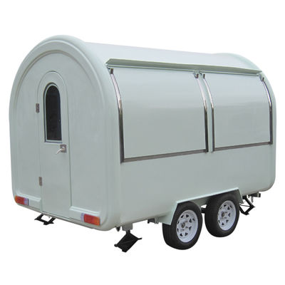 3M Mobile BBQ Smoker Grill Machine Τροχαία τροφίμων με κλιματισμό υψηλό επίπεδο ασφάλειας