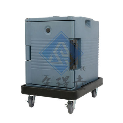 Διαφάνεια τροφίμων Μαύρο μονωμένο εμπορικό εστιατόριο θερμότερο φορτηγό μεταφοράς εμπορευματοκιβωτίων