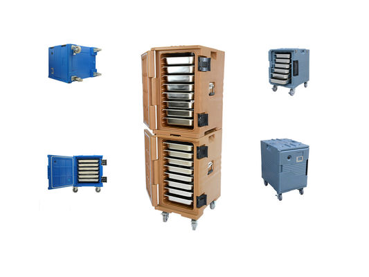 Το Rotomolding Isolated Box με τροχούς παρέχει αποτελεσματικά τρόφιμα σε σταθερή θερμοκρασία