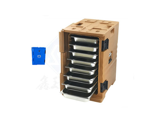 Το Rotomolding Isolated Box με τροχούς παρέχει αποτελεσματικά τρόφιμα σε σταθερή θερμοκρασία