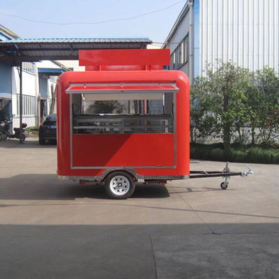 Ηλεκτρικά φορτηγά τροφίμων με μηχανή τυλιγμένου παγωτού και προαιρετικές μηχανές τροφίμων