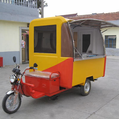 Ηλεκτρικά φορτηγά τροφίμων με μηχανή τυλιγμένου παγωτού και προαιρετικές μηχανές τροφίμων