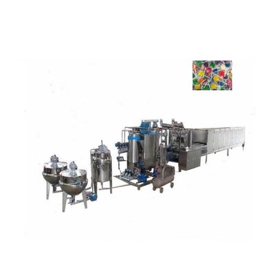 Υψηλή παραγωγικότητα Προσαρμοσμένο Assorted Lollipop Line Candy Making Machine
