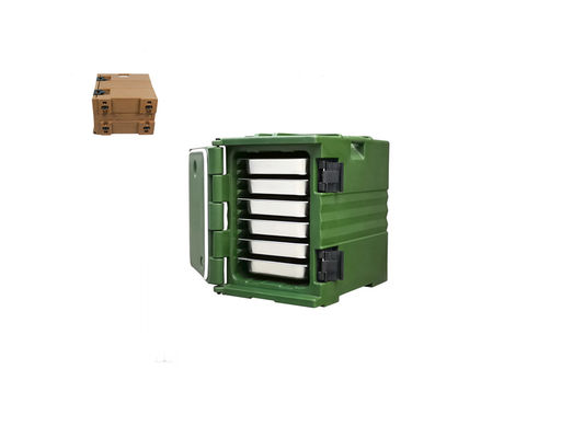 Απομονωμένο αφρό απομονωτικό κουτί μεταφοράς τροφίμων για παράδοση θερμότερο σε προσαρμοσμένο χρώμα