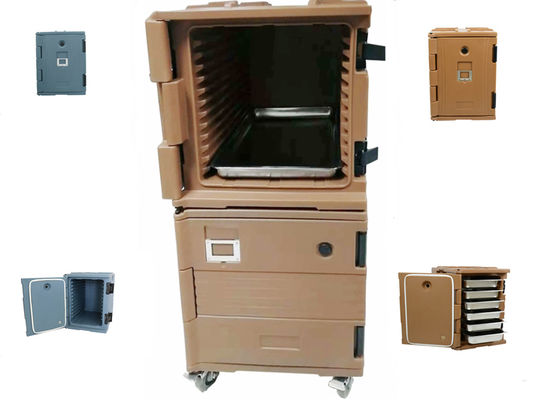 Απομονωμένο αφρό απομονωτικό κουτί μεταφοράς τροφίμων για παράδοση θερμότερο σε προσαρμοσμένο χρώμα