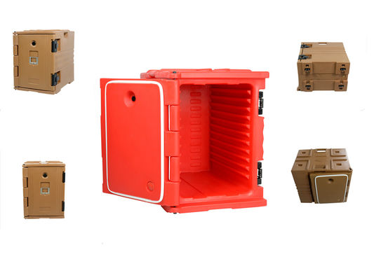 Απομονωμένο αφρό απομονωτικό κουτί μεταφοράς τροφίμων για παράδοση θερμότερο σε προσαρμοσμένο χρώμα