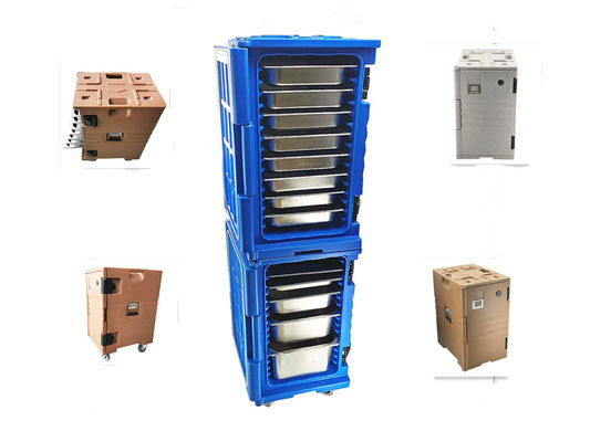 Απομονωμένο αφρό απομονωτικό κουτί μεταφοράς τροφίμων για παράδοση θερμότερο σε προσαρμοσμένο χρώμα