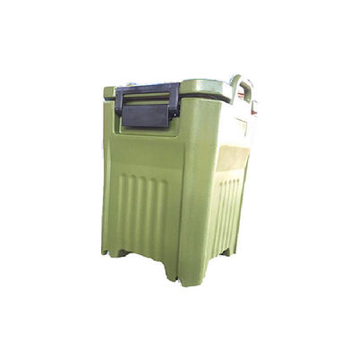 Κόκκινο rotomold μονωμένο ντουλάπι 15kg χωρητικότητα τέλειο φαγητό πρότυπο εξοπλισμό εστίασης