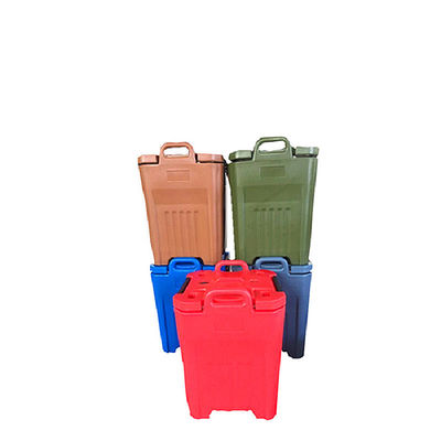 Κόκκινο rotomold μονωμένο ντουλάπι 15kg χωρητικότητα τέλειο φαγητό πρότυπο εξοπλισμό εστίασης