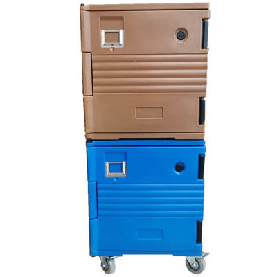 Κόκκινο rotomold μονωμένο ντουλάπι 15kg χωρητικότητα τέλειο φαγητό πρότυπο εξοπλισμό εστίασης