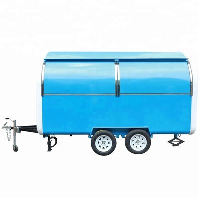 Καυτό τροχόσπιτο μπάρμπεκιου Αυστραλία Κινητό φορτηγό κουρέα για μαγείρεμα λαχανικών και παραχώρηση