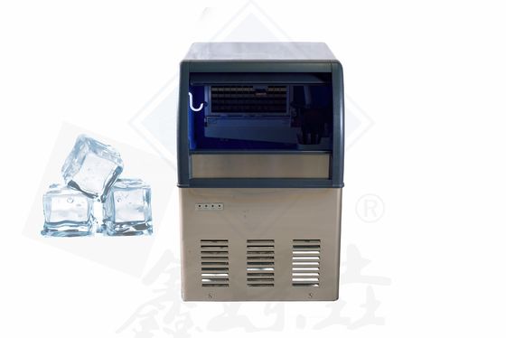 45KG χωρητικότητα αποθήκευσης πάγου παγοσφαίρας κατασκευαστής μούχλα για ψυγείο παγωτό κύβους κατασκευής μηχανή