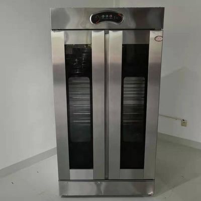 Ηλεκτρική βιομηχανική ντόνατ ψωμί αρτοποιία Proofer ντουλάπι με δίσκο και 2.6KW Απόδοση