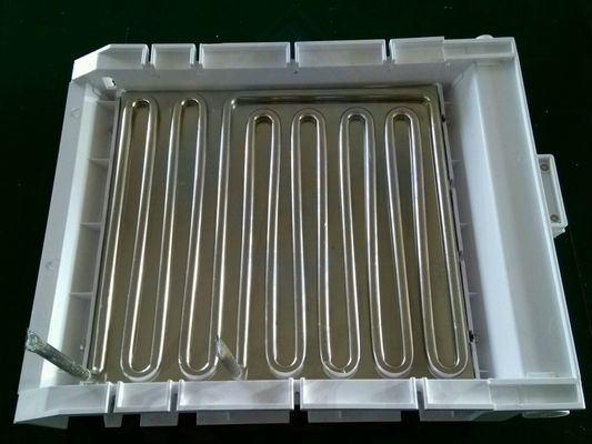 300Kg χωρητικότητα αποθήκευσης πάγου αυτόματη μηχανή κατασκευής πάγου κρυστάλλινο κύβος παγοποιός