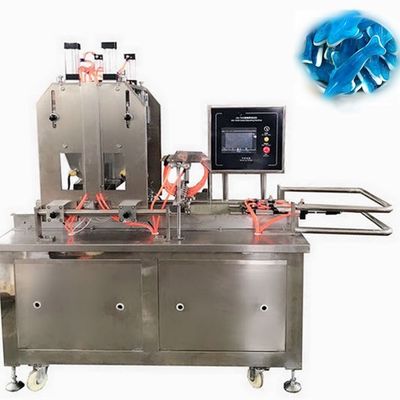 500 κιλά Star Hard Flat Lollipop Gummy Depositing Machine για την παραγωγή ζελέ γλυκών