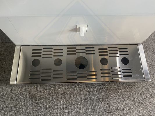400 x 750 x 760 mm Ατσάλινος παγοποιός Διανεμητής νερού για εμπορική μηχανή πάγου