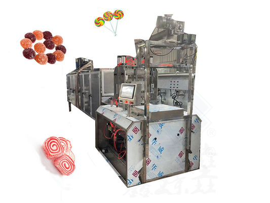 Έτος 2000 Lollipop Candy Pouring Machine για την παραγωγή ζαχαρωμένων φρούτων