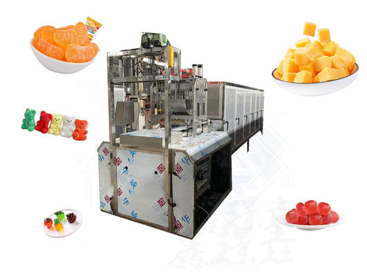 Έτος 2000 Lollipop Candy Pouring Machine για την παραγωγή ζαχαρωμένων φρούτων