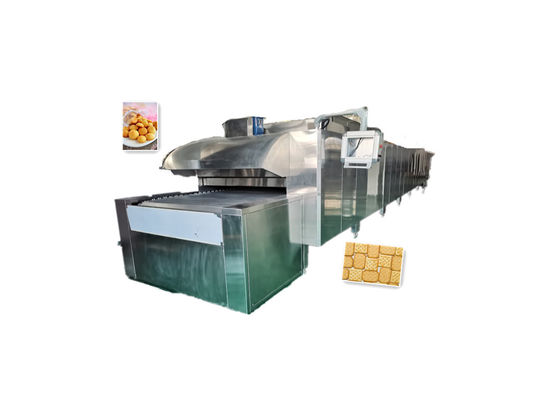 Φιλικός προς τον χρήστη φούρνος σήραγγας για τοστ πίτας σε βιομηχανικό φούρνο