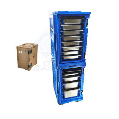 Απομονωμένο κουτί μεταφοράς τροφίμων με 120L όγκο και προσαρμοσμένο χρώμα