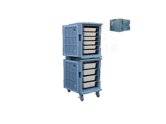 Απομονωμένο κουτί μεταφοράς τροφίμων με 120L όγκο και προσαρμοσμένο χρώμα