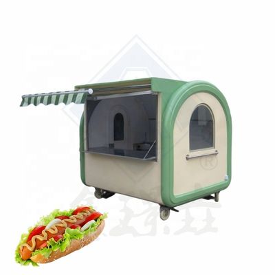 Τροχαίο τροφίμων Tornado Potato Mobile Food Steamer Cart με τροχούς 180*80*80 Φορητό