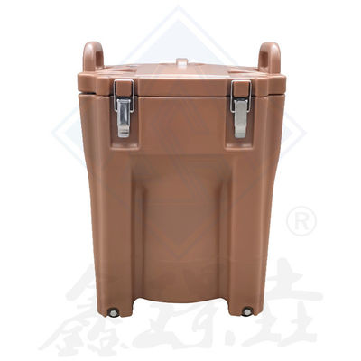 Απομονωμένο φορητό στρογγυλό βαρέλι ψυγείο ποτών για θέρμανση τροφίμων ντουλάπι εύκολο στο καθαρισμό