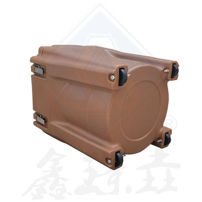 Απομονωμένο φορητό στρογγυλό βαρέλι ψυγείο ποτών για θέρμανση τροφίμων ντουλάπι εύκολο στο καθαρισμό