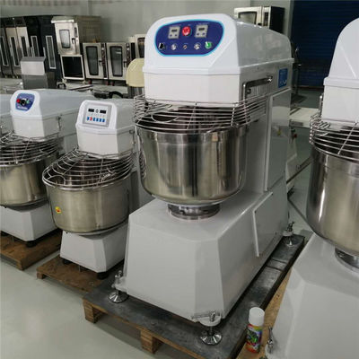 380V/220V 50kg/100kg/60L βαρύ φορτίο σπειροειδής αλεύρι ζύμη μίξη μηχανή 540*710*850MM